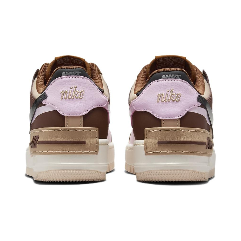 Nike Air Force 'Sail / Metallic Gold / Fauna Brown' Женские
