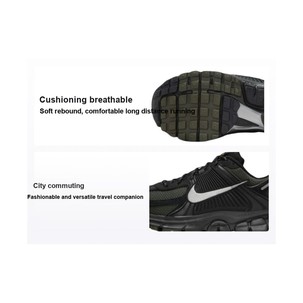 Nike Zoom Vomero 5 'Black / White / Metallic Silver' Мужские