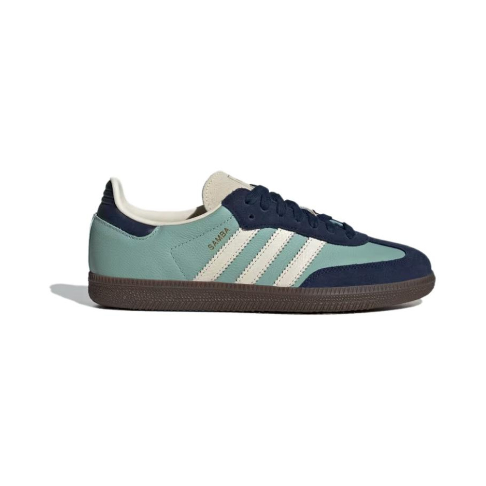 Adidas Samba OG 'Green / Cream White / Indigo' Женские