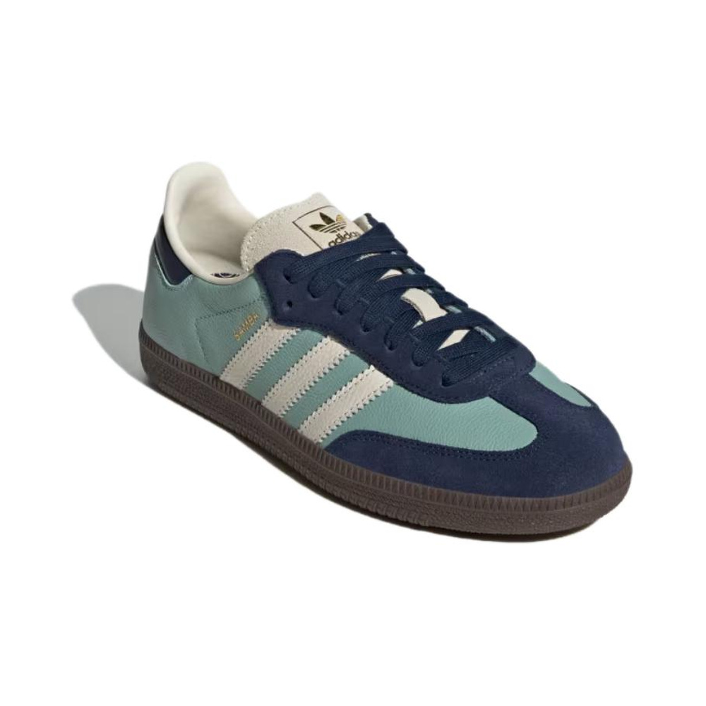 Adidas Samba OG 'Green / Cream White / Indigo' Женские
