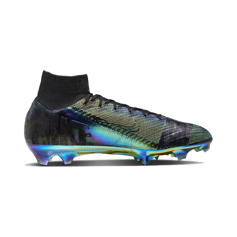 Nike Mercurial Superfly 10 'Black / Hyper Crimson / White / Chrome' Мужские
