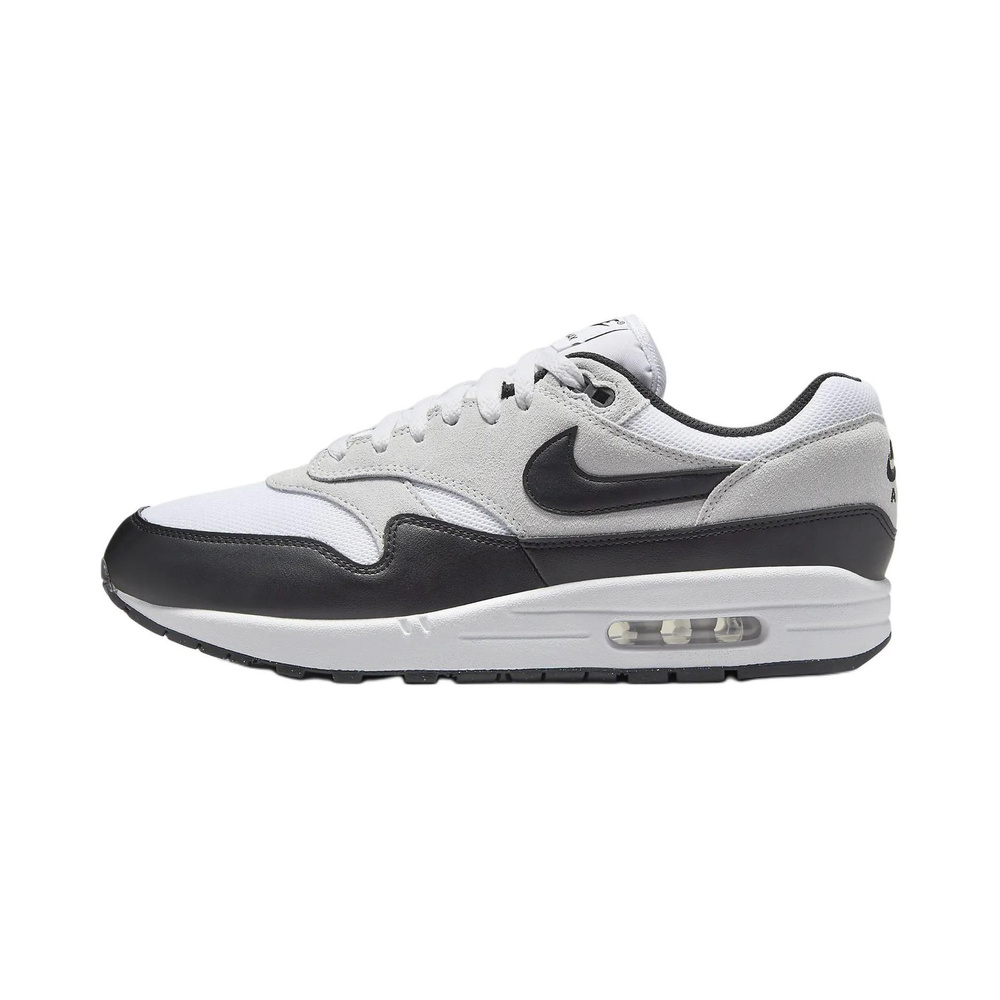 Nike Air Max 1 'Dark Smoke Grey / White / Football Grey / Aluminum' Мужские