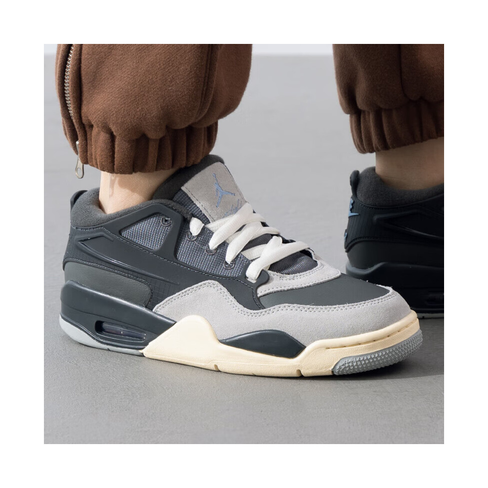 Air Jordan 4 'Black / Dark Smoke Grey' Мужские