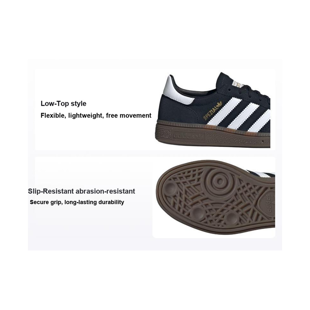 Adidas Handball Spezial 'Black White' Унисекс