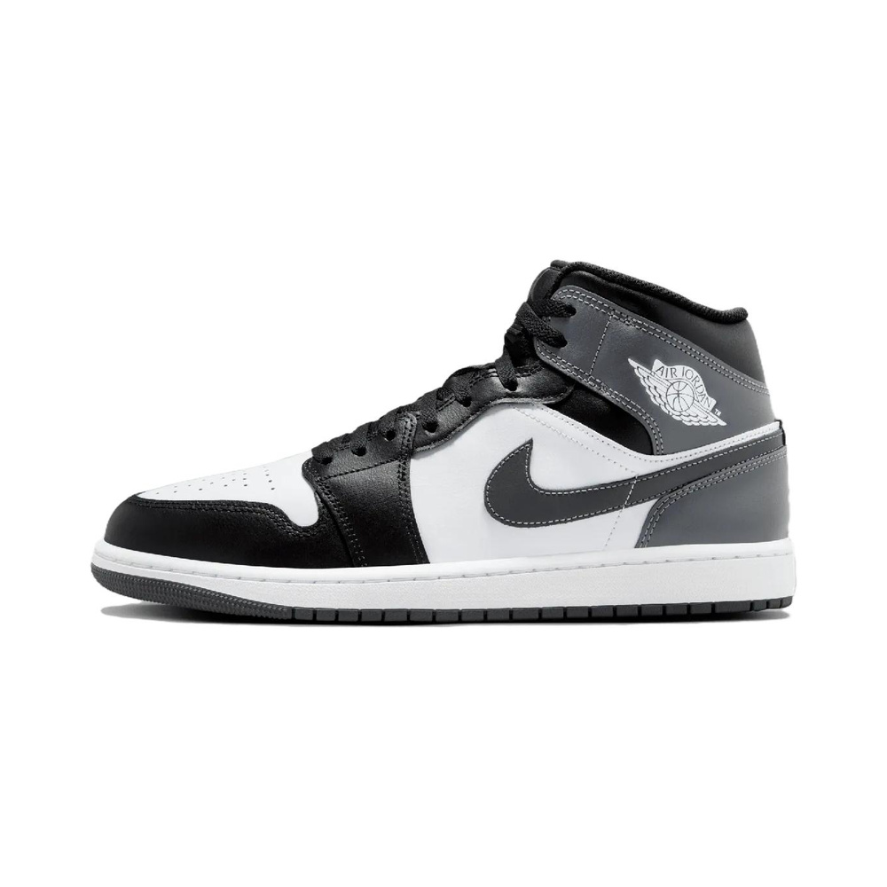 Air Jordan 1 Mid 'Black / Anthracite / Black' Мужские