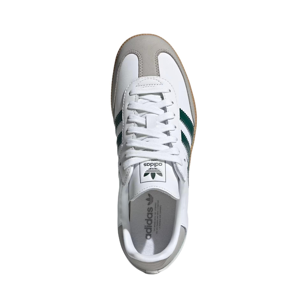 Adidas Samba OG 'Cloud White / Green / Grey' Женские