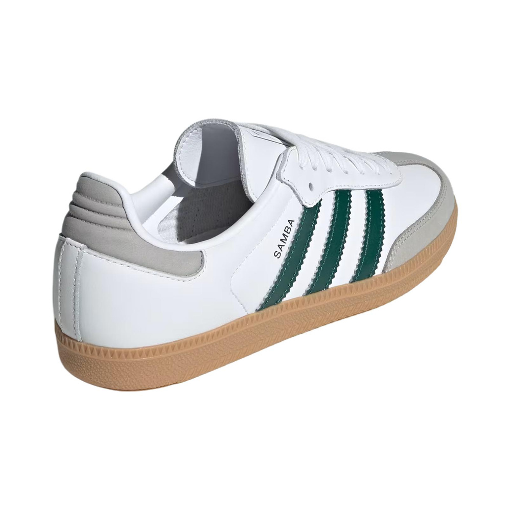 Adidas Samba OG 'Cloud White / Green / Grey' Женские