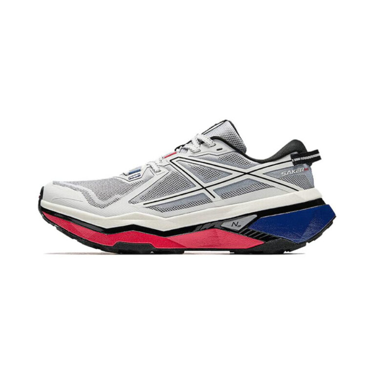 Saucony Peregrine 'Grey Red Blue' Женские