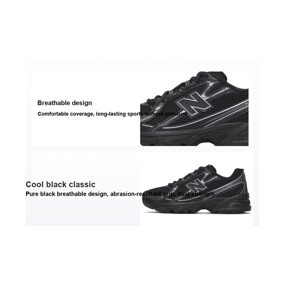 New Balance 740 V2 'Black' Мужские