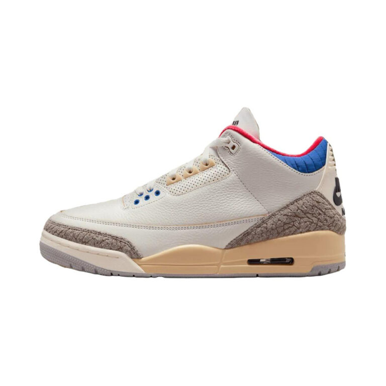 Air Jordan 3 'Coconut Milk / Neutral Olive / University Red / Linen' Мужские