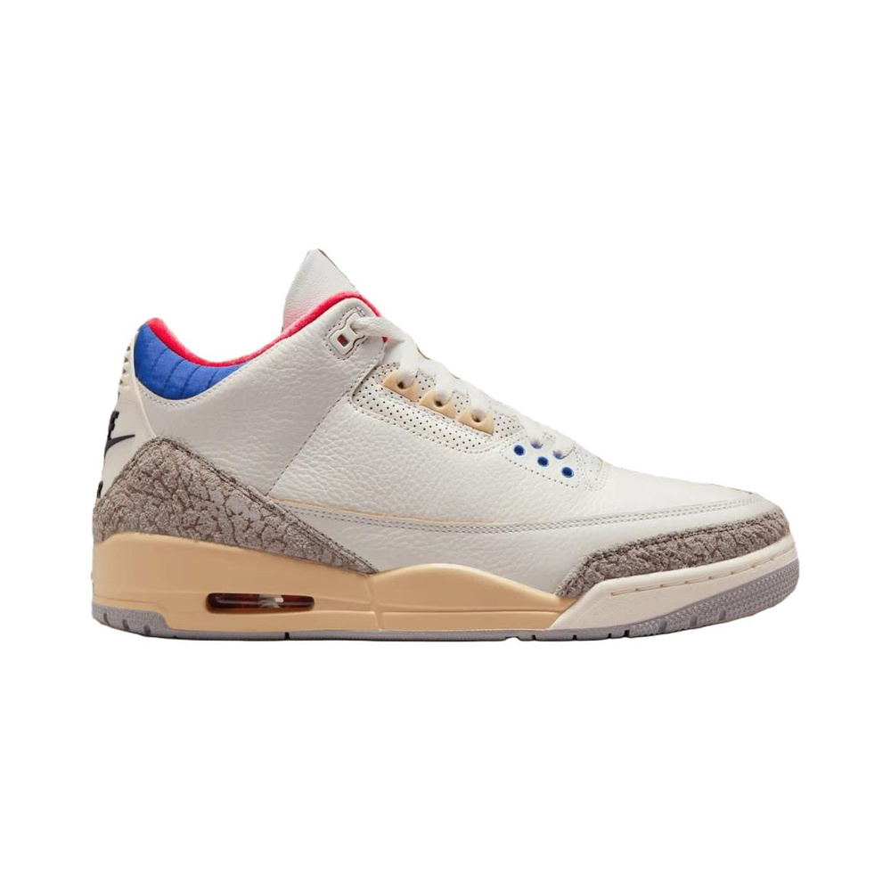 Air Jordan 3 'Coconut Milk / Neutral Olive / University Red / Linen' Мужские