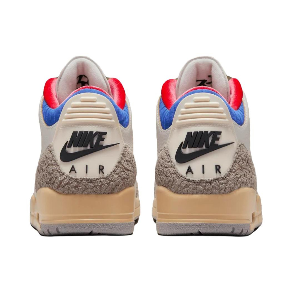 Air Jordan 3 'Coconut Milk / Neutral Olive / University Red / Linen' Мужские