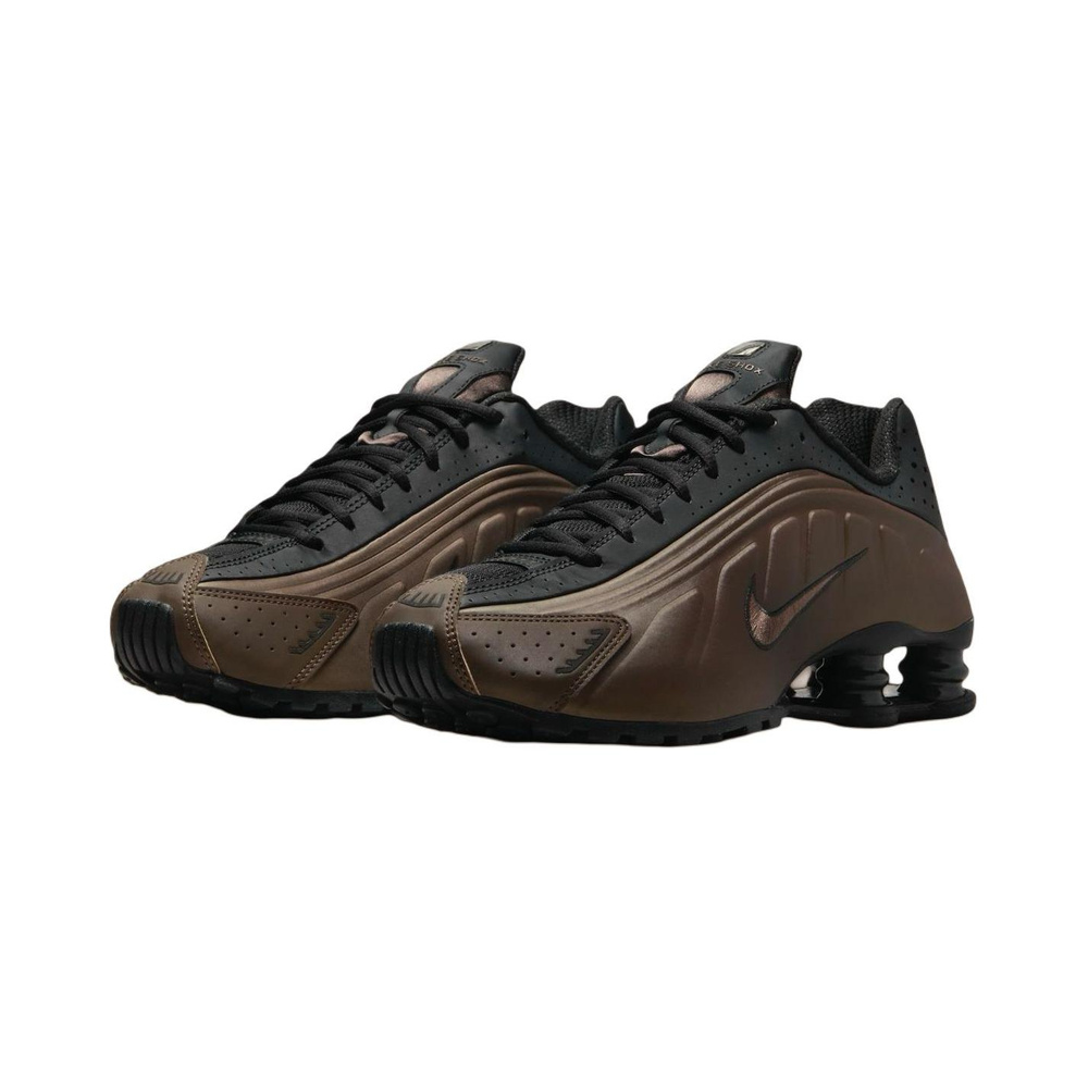 Nike Shox R4 'Black / Cool Grey / White / Metallic Silver' Женские