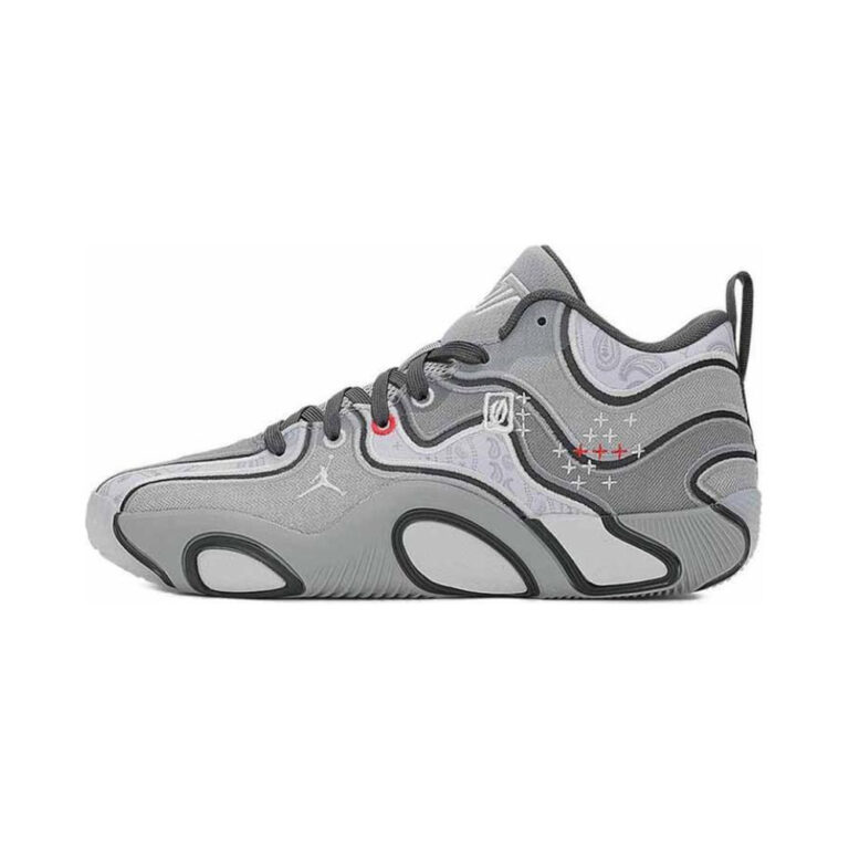 Jordan Tatum 3 'Black / Metallic Silver / Black' Мужские