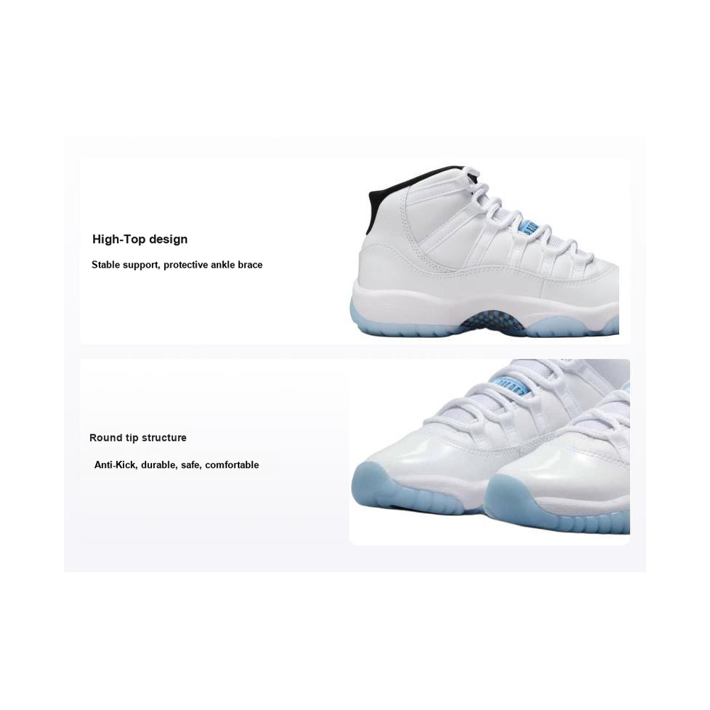 Air Jordan 11 'Sail / White / Chalk' Унисекс