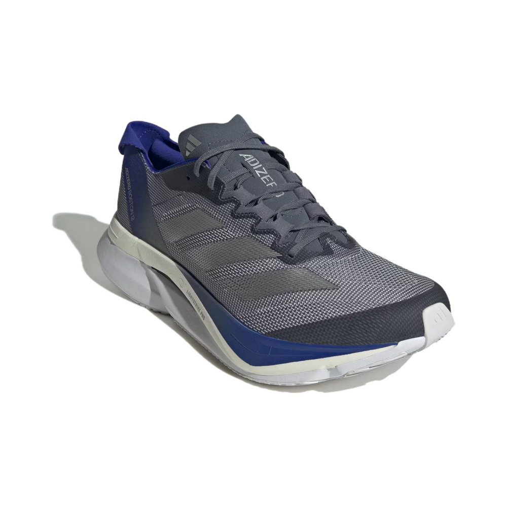 Adidas Adizero Boston 'Grey Silver Blue' Мужские