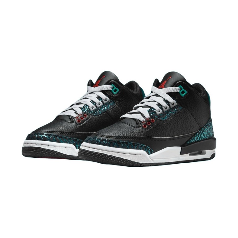 Air Jordan 3 'Seaweed / Anthracite / Smoke Grey / Metallic Silver' Унисекс
