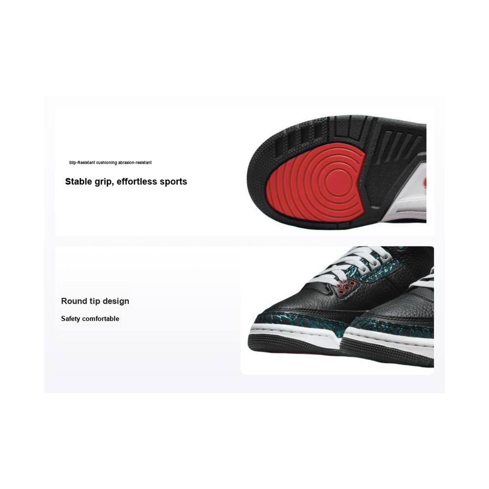 Air Jordan 3 'Seaweed / Anthracite / Smoke Grey / Metallic Silver' Унисекс