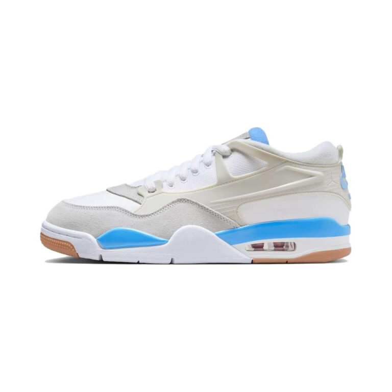 Air Jordan 4 'White / Light Smoke Grey / Pink Foam' Мужские