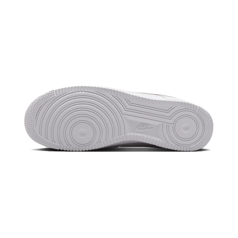 Nike Air Force 'White / University Red / Metallic Silver' Мужские