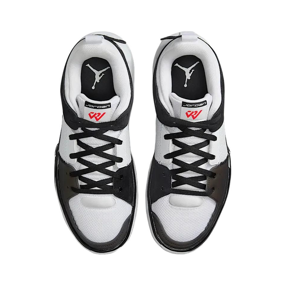 Air Jordan One Take 5 Pf 'White / Black / Bleached Lilac / Metallic Silver' Мужские