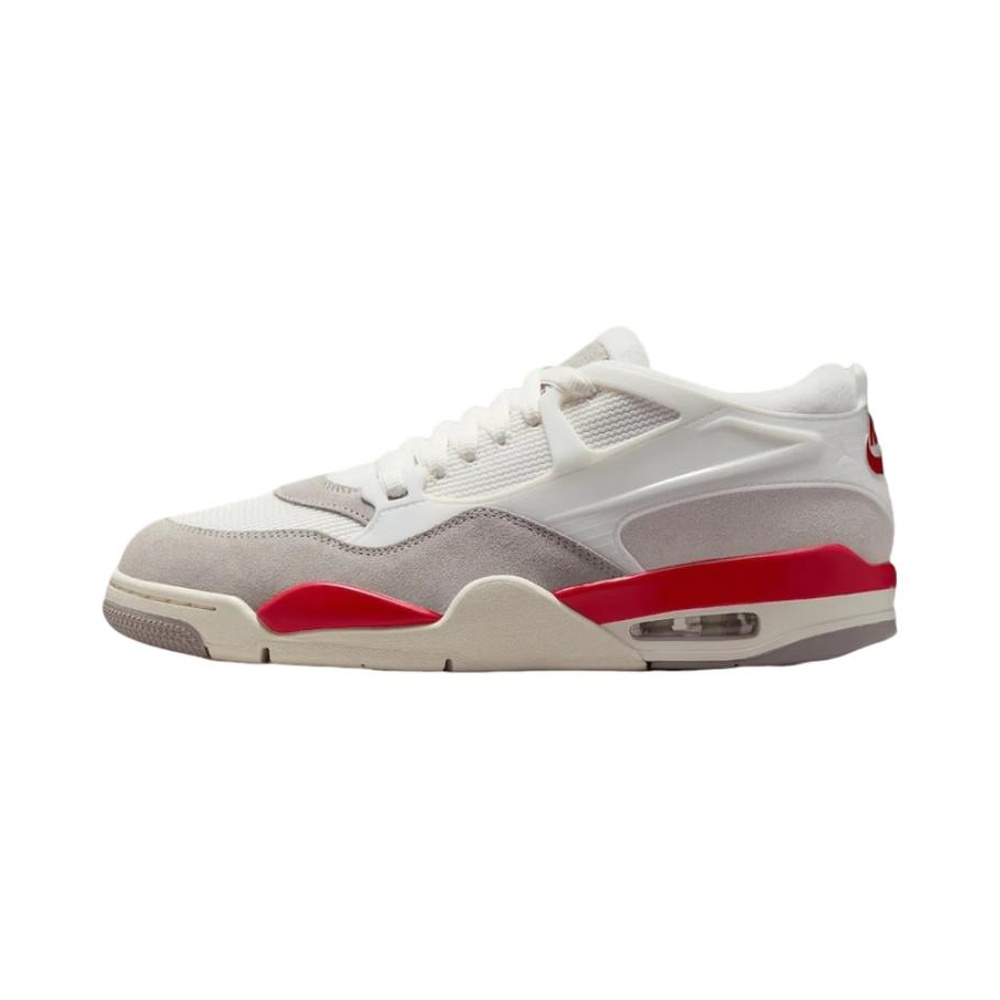 Air Jordan 4 'White / Bright Crimson / Hyper Turquoise / Obsidian' Мужские
