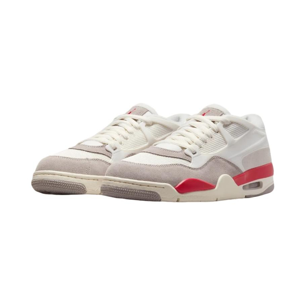 Air Jordan 4 'White / Bright Crimson / Hyper Turquoise / Obsidian' Мужские