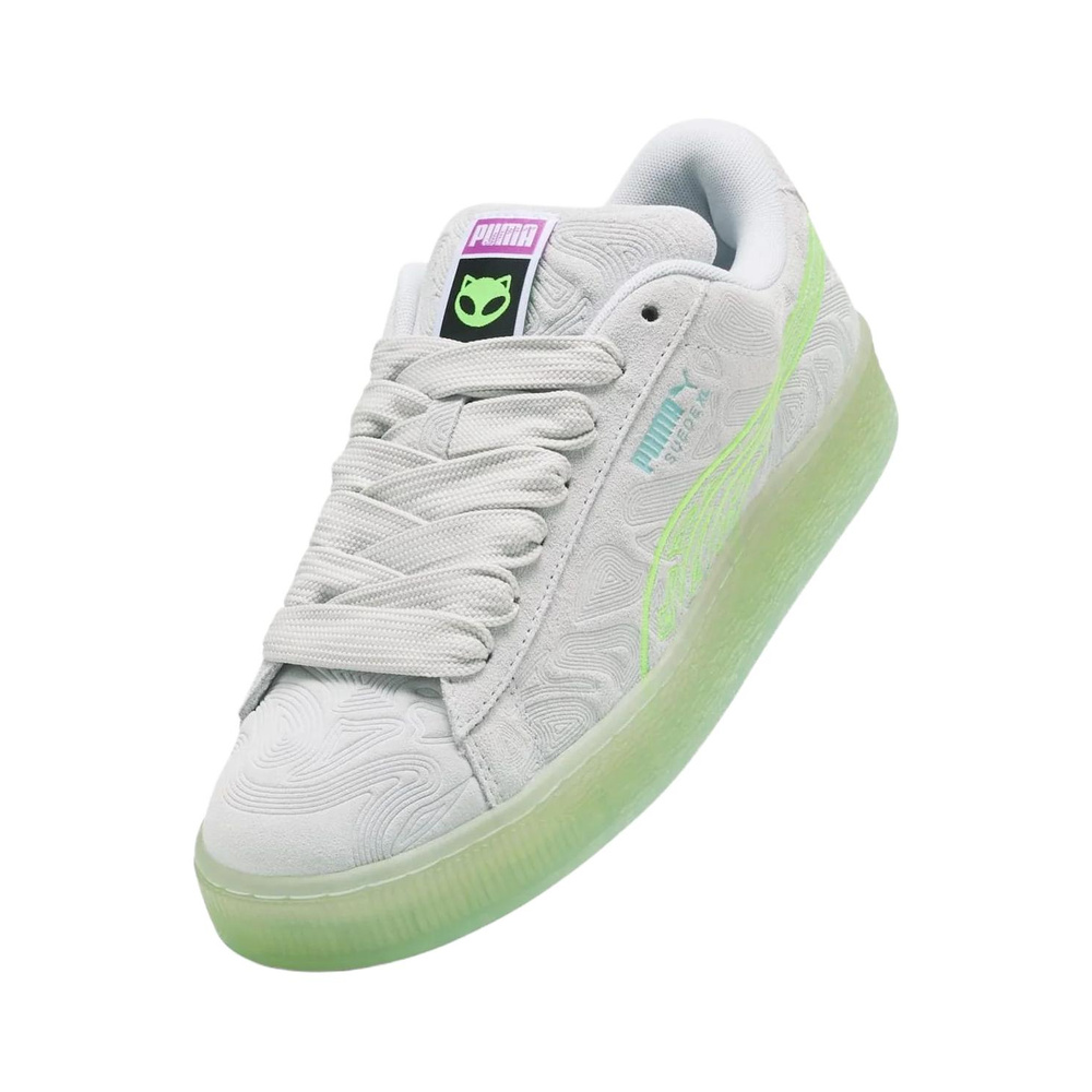 Puma Suede XL 'Silver Green' Мужские