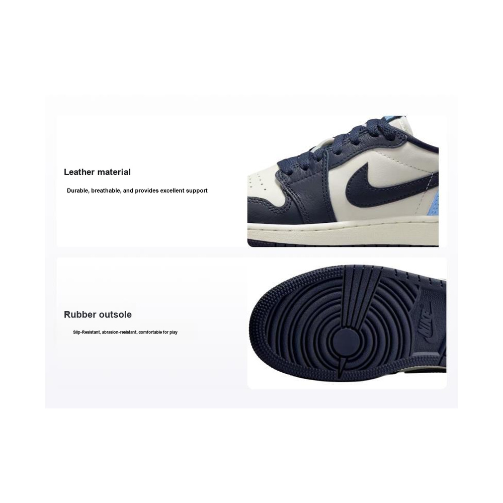 Air Jordan 1 Low 'Pure Platinum / White' Унисекс