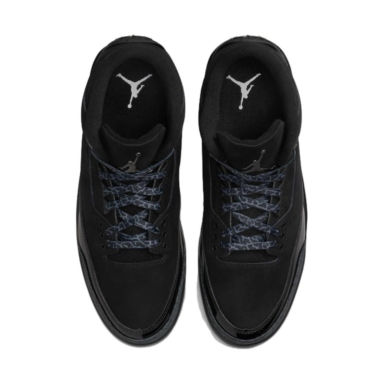 Air Jordan 3 'Black / Light Graphite / White' Мужские