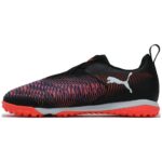 Black Puma White Bright Red