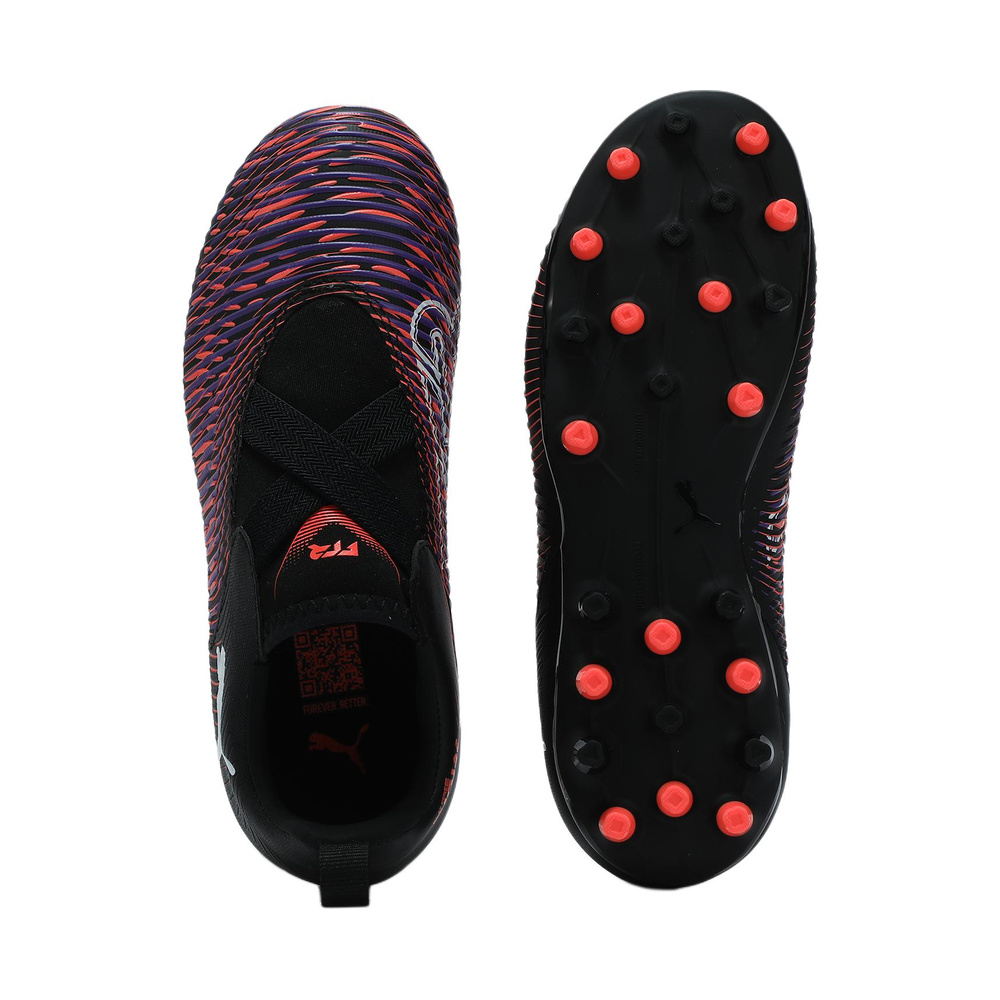 Puma Future 8 'Black Puma White Bright Red' Унисекс
