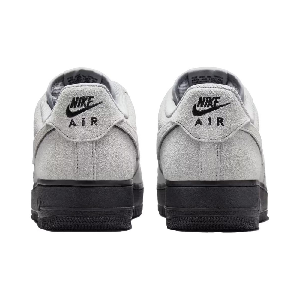 Nike Air Force 1 'Black / Hyper Crimson / White / Chrome' Мужские
