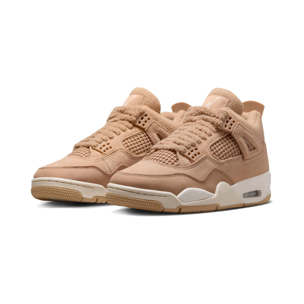 Air Jordan 4 'White / Orange Frost' Женские