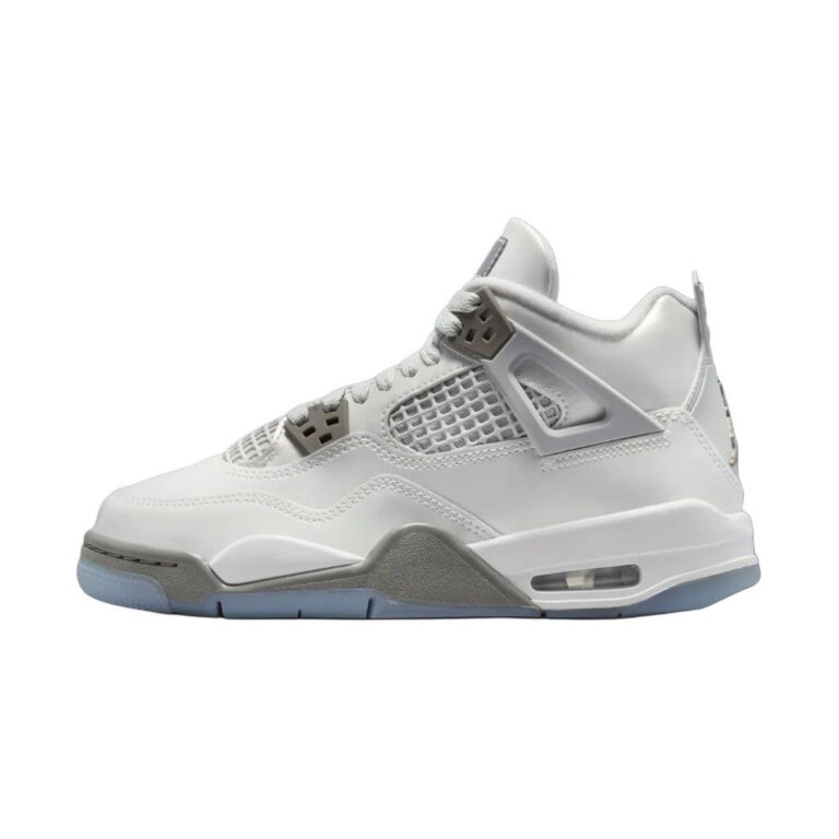 Air Jordan 4 'Black / Cobalt Bliss / Dark Smoke Grey / Metallic Silver' Унисекс