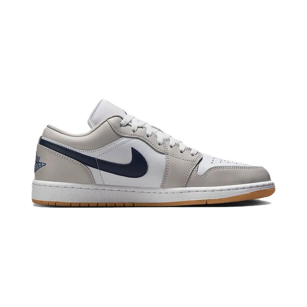 Air Jordan 1 'White / Neutral Grey / Gum Medium Brown / Midnight Navy' Мужские