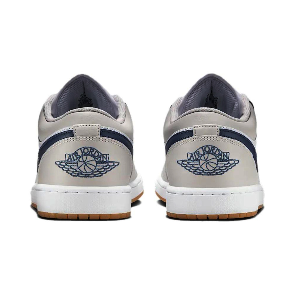 Air Jordan 1 'White / Neutral Grey / Gum Medium Brown / Midnight Navy' Мужские