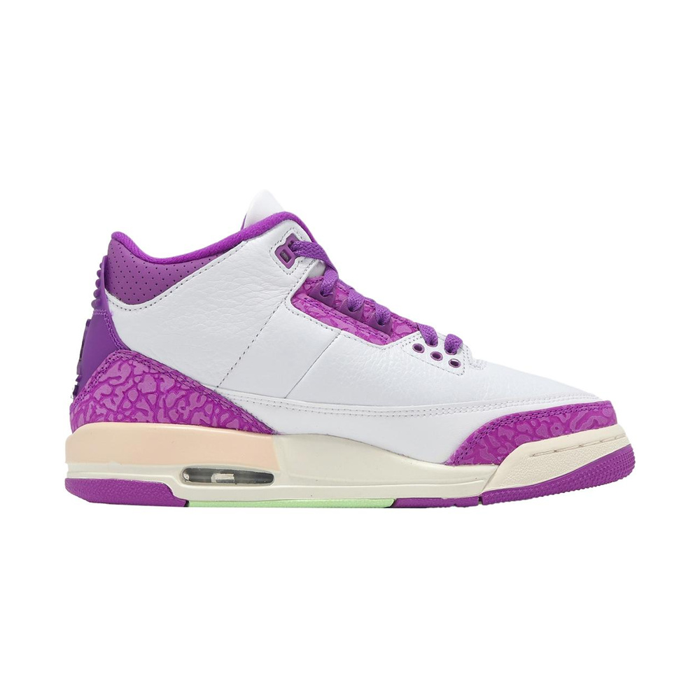 Air Jordan 3 'Light Medium Blue / White' Унисекс