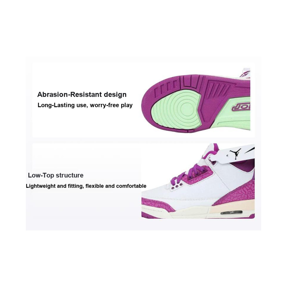 Air Jordan 3 'Light Medium Blue / White' Унисекс