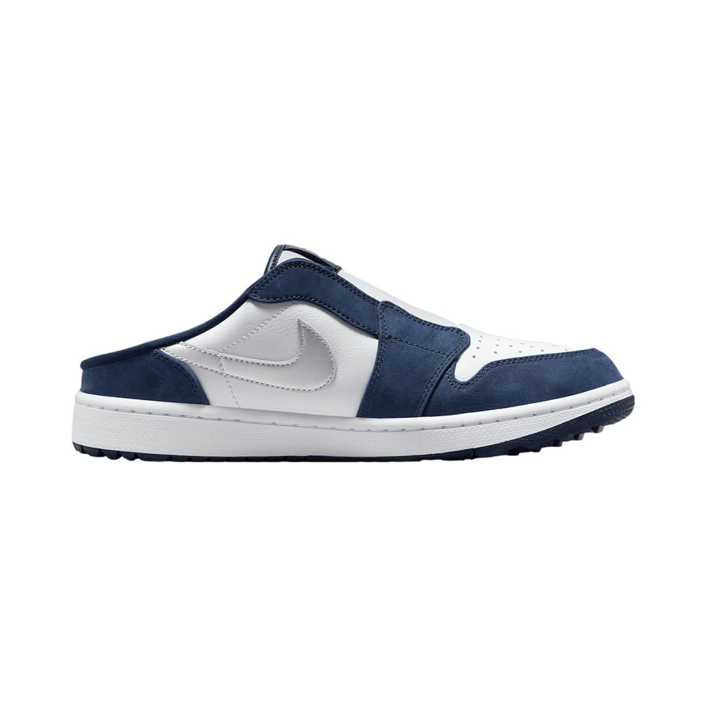 Air Jordan 1 'White / Midnight Navy / Metallic Silver' Мужские