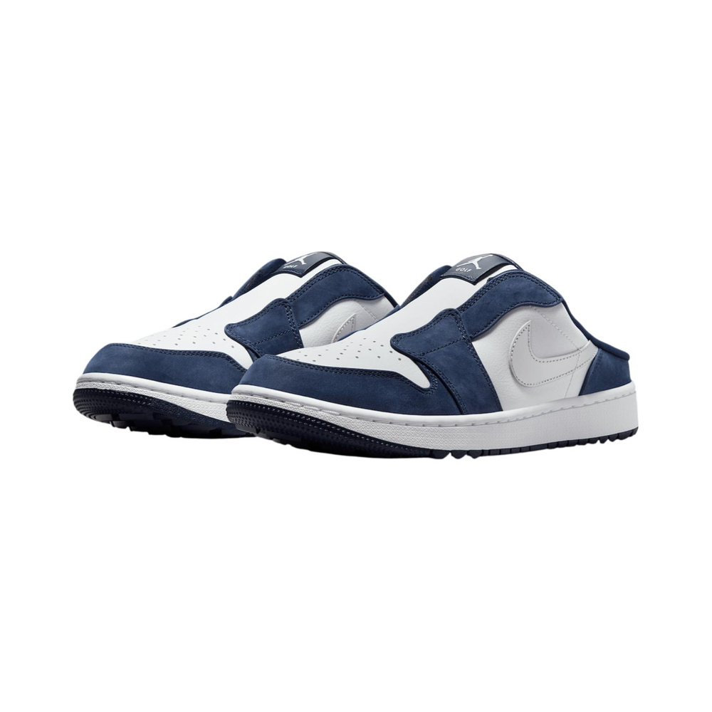 Air Jordan 1 'White / Midnight Navy / Metallic Silver' Мужские