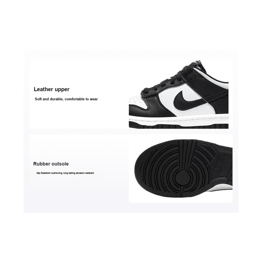 Nike Dunk Low 'Black / Dark Smoke Grey' Унисекс
