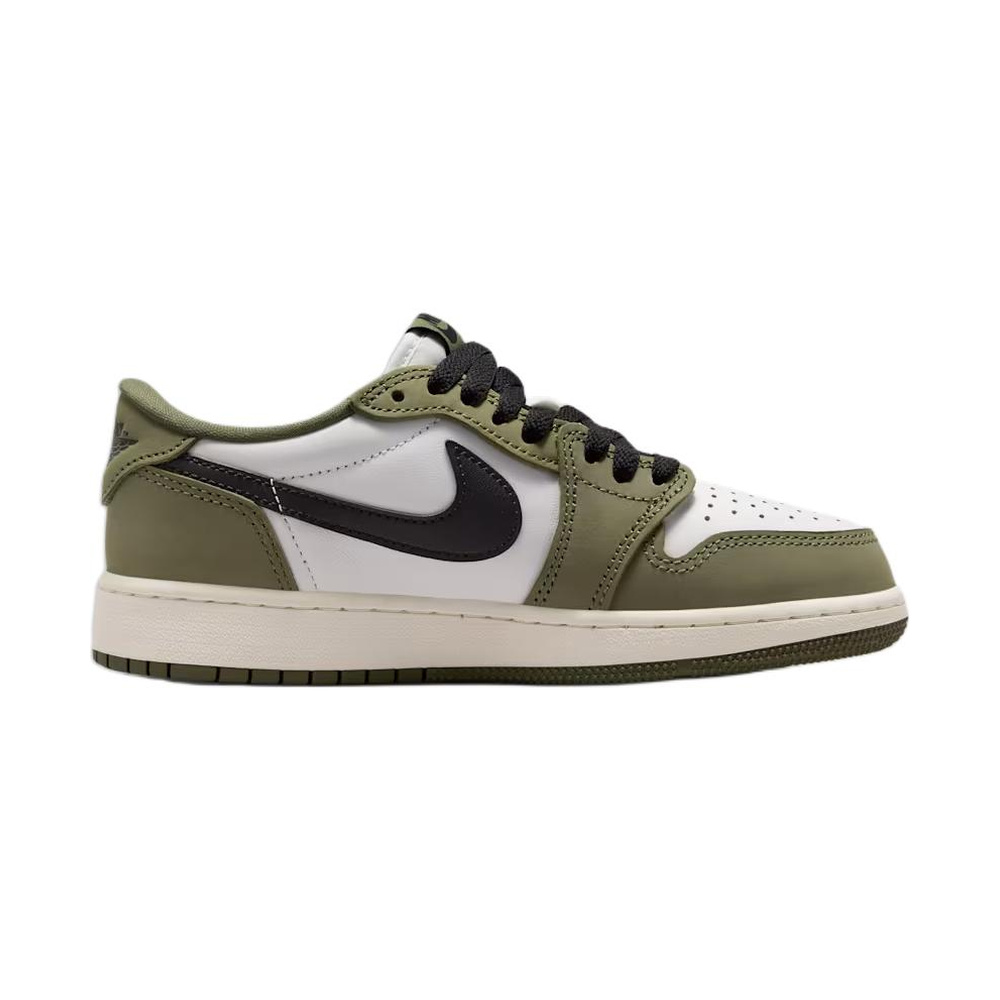 Air Jordan 1 'Medium Olive / Olive Flak / Vivid Purple' Унисекс