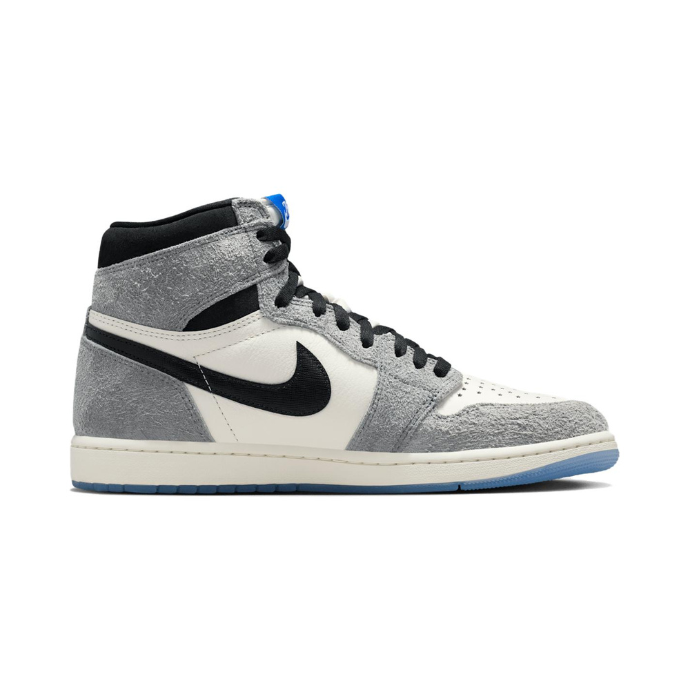 Air Jordan 1 'Black / Dark Smoke Grey / Summit White / Volt Ice' Мужские