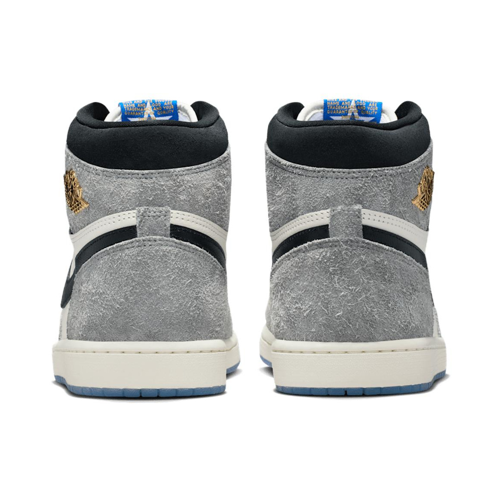 Air Jordan 1 'Black / Dark Smoke Grey / Summit White / Volt Ice' Мужские