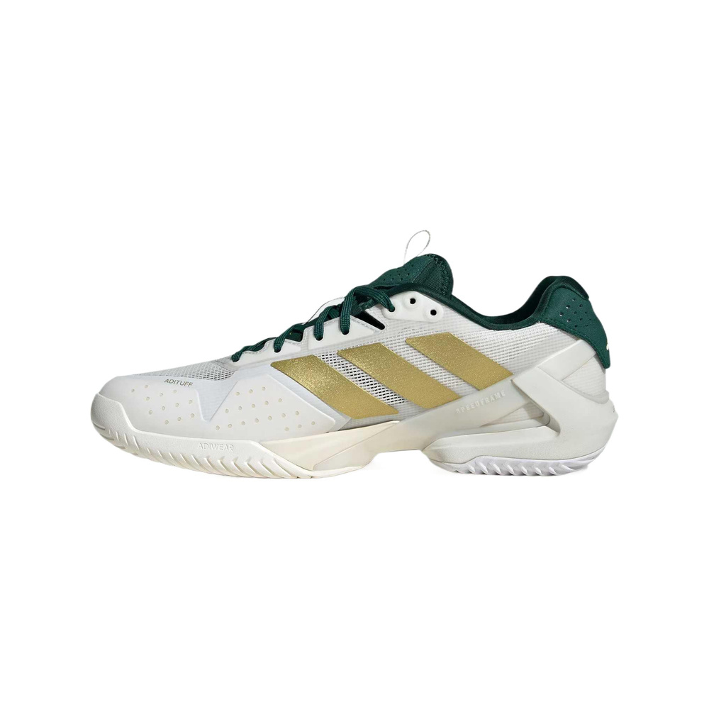 Adidas Adizero Ubersonic 5 'Bright White / Gold / Green' Мужские