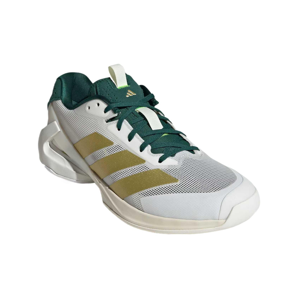 Adidas Adizero Ubersonic 5 'Bright White / Gold / Green' Мужские