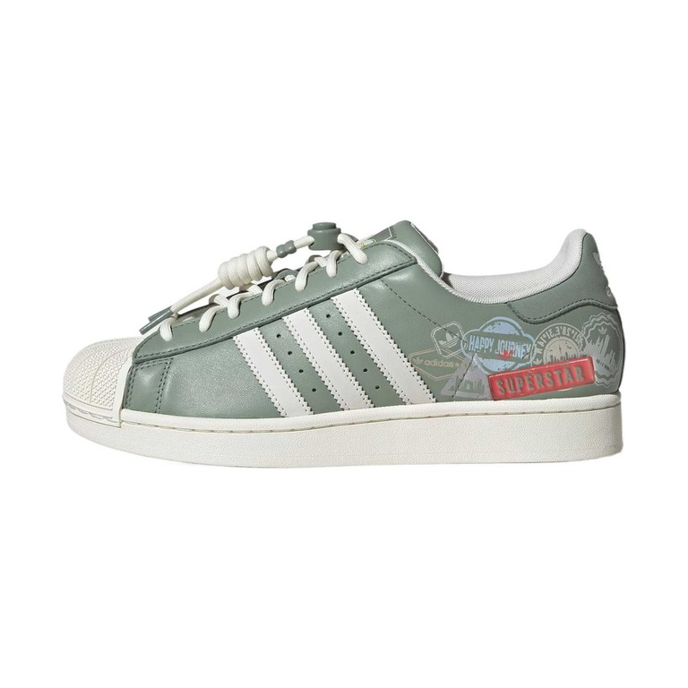 Adidas Superstar 'Green / Jade White / Orange / Green' Мужские