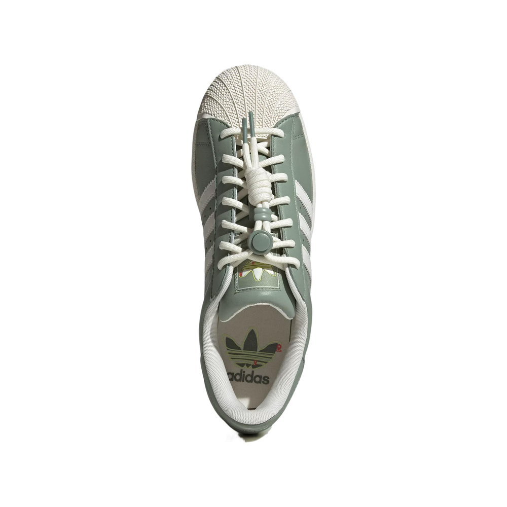 Adidas Superstar 'Green / Jade White / Orange / Green' Мужские