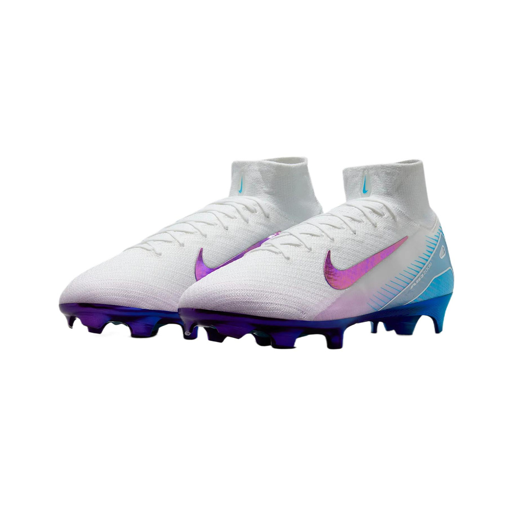 Nike Mercurial Superfly 10 'White / Midnight Navy / White / Metallic Silver' Мужские